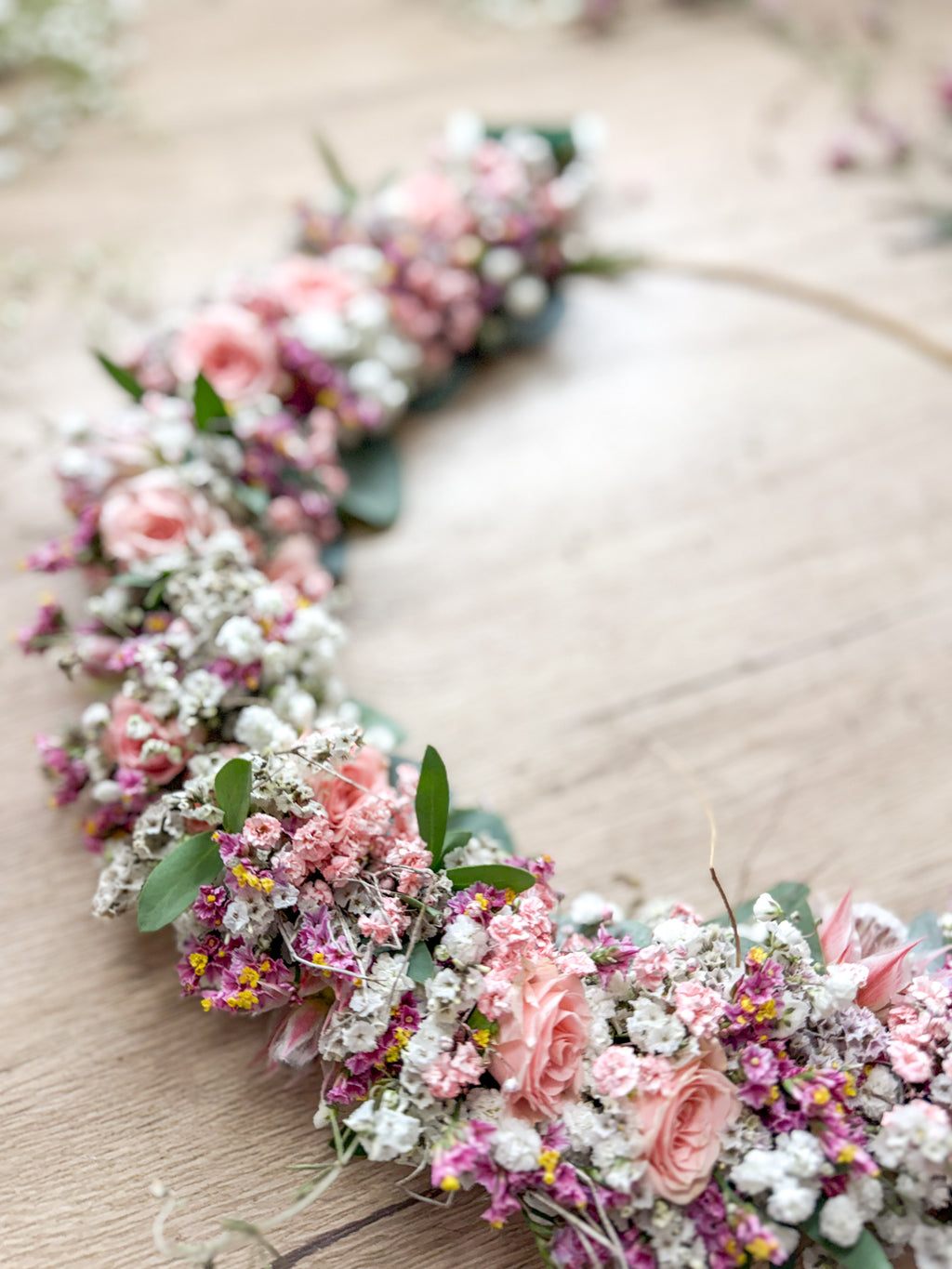 Handgefertigter FlowerLoop als Geschenkidee