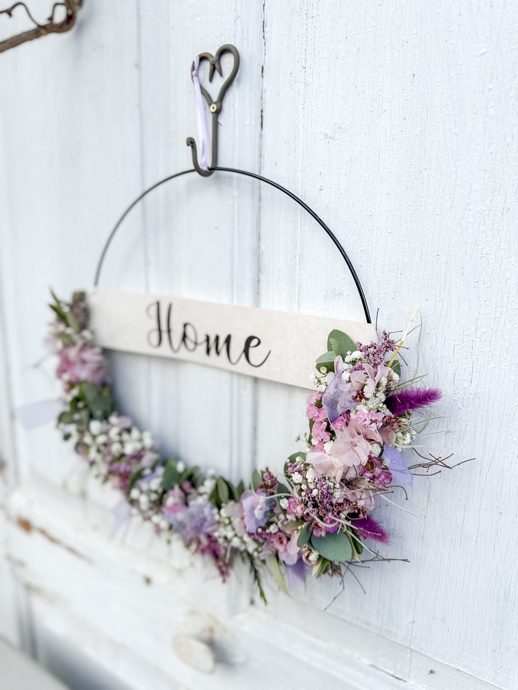 Halb gebundener FlowerLoop als Einzugsgeschenk