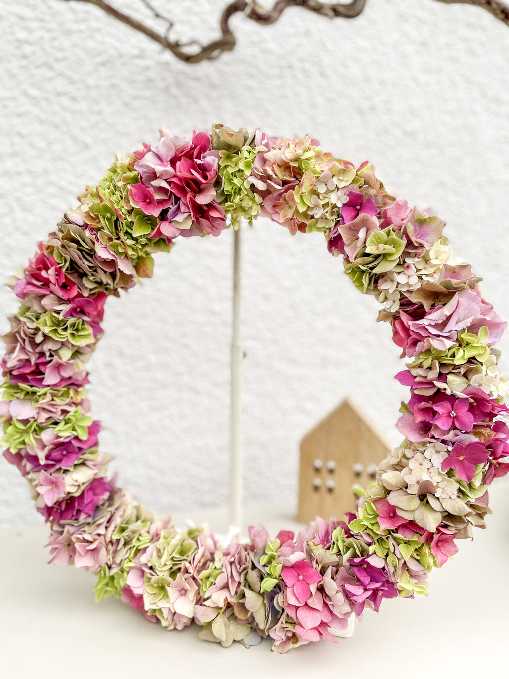 1/1 Loop »Hortensienzauber« – Blütenpracht in Vollendung