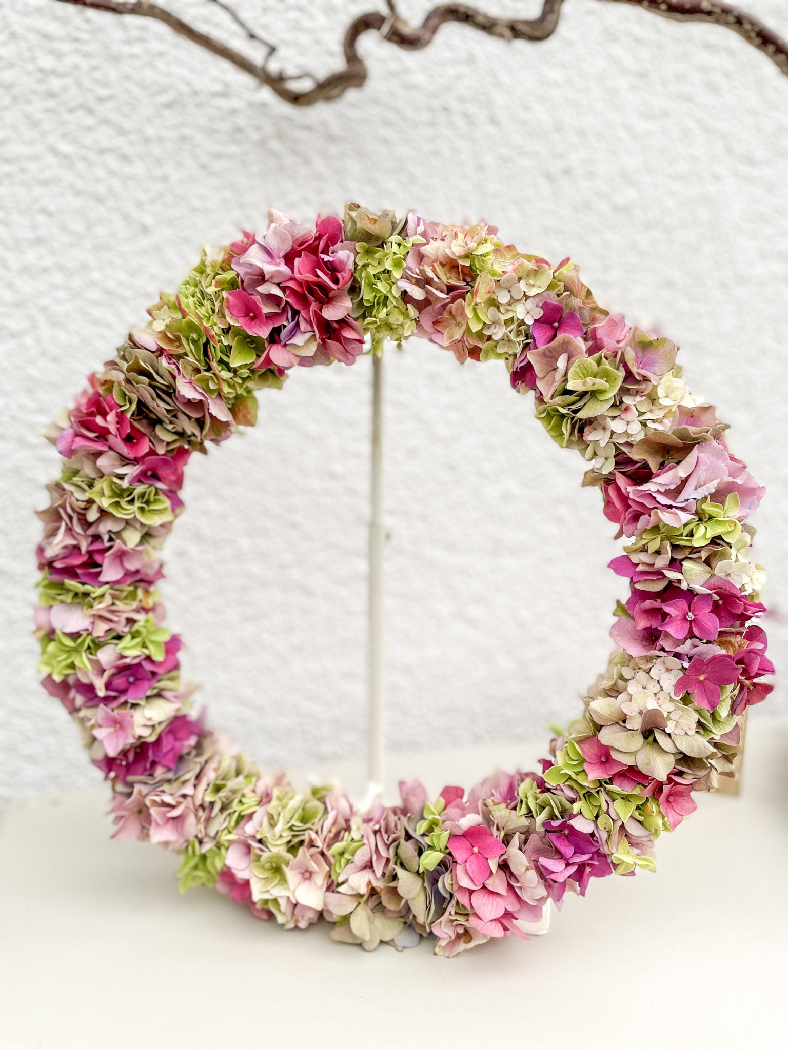 1/1 Loop »Hortensienzauber« – Blütenpracht in Vollendung