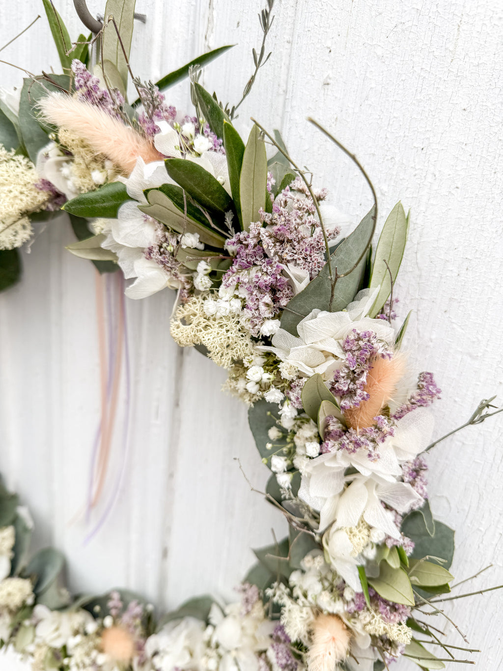 Detail Strandflieder und Schleierkraut im Flowerloop