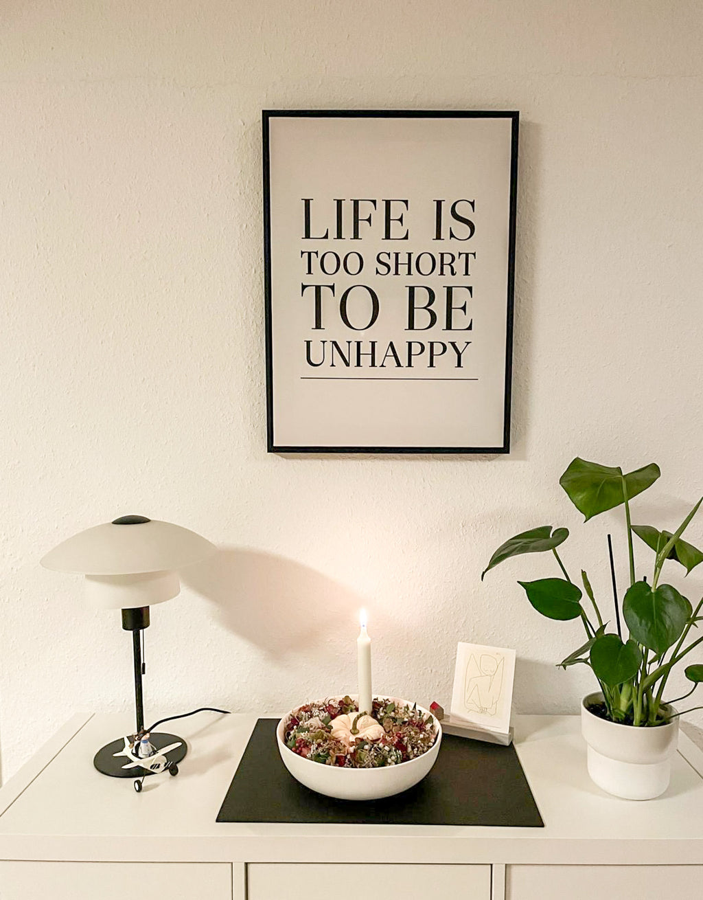 Herbstkranz »Rosé Harmony« – Hortensien, Disteln & Eukalyptus