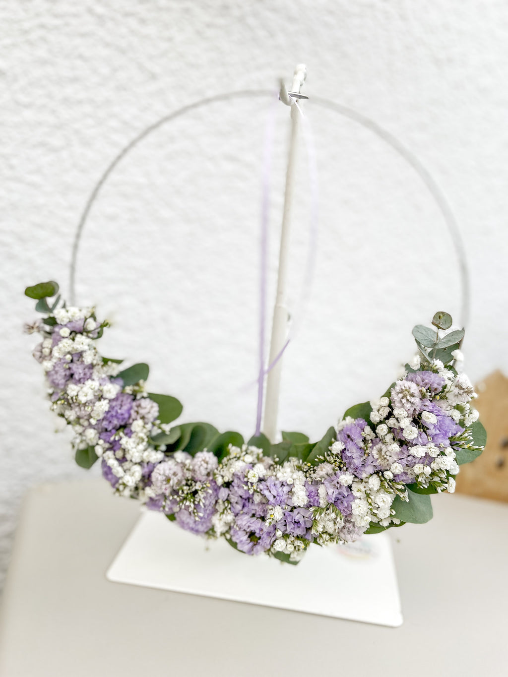 »1/2 Loop Lila« – FlowerLoop mit zarten Lilatönen