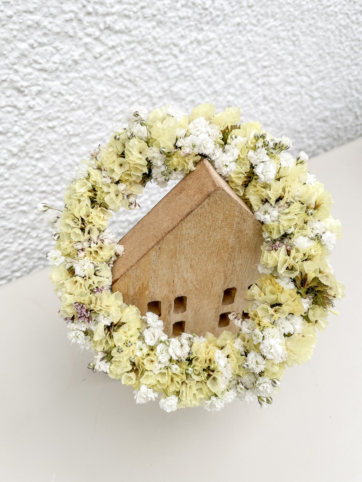 »Deko-Trio MINI« – Kerzenschale, Stabkerze & Mini-Loop