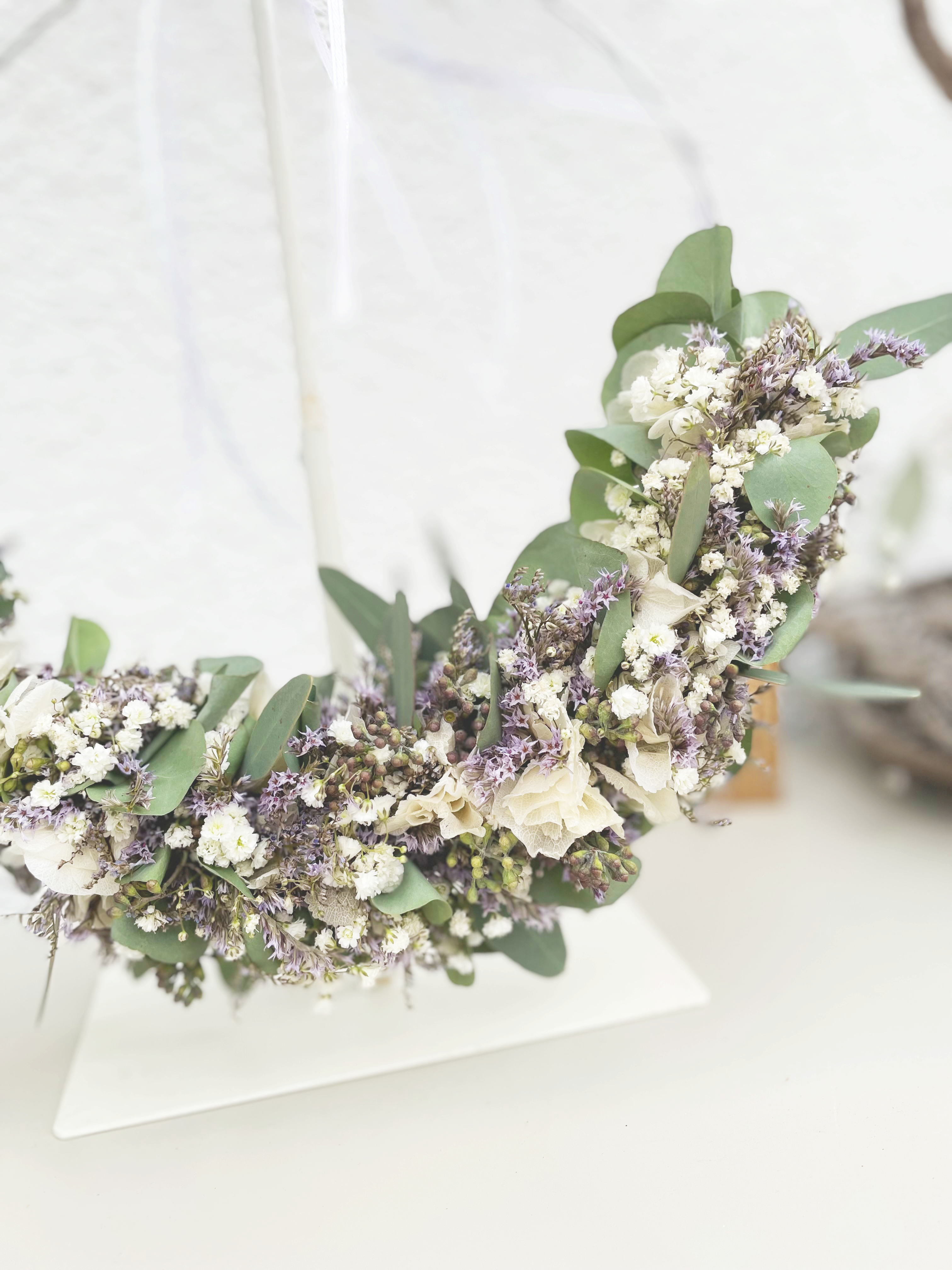 »1/2 Loop Lila« – FlowerLoop mit zarten Lilatönen