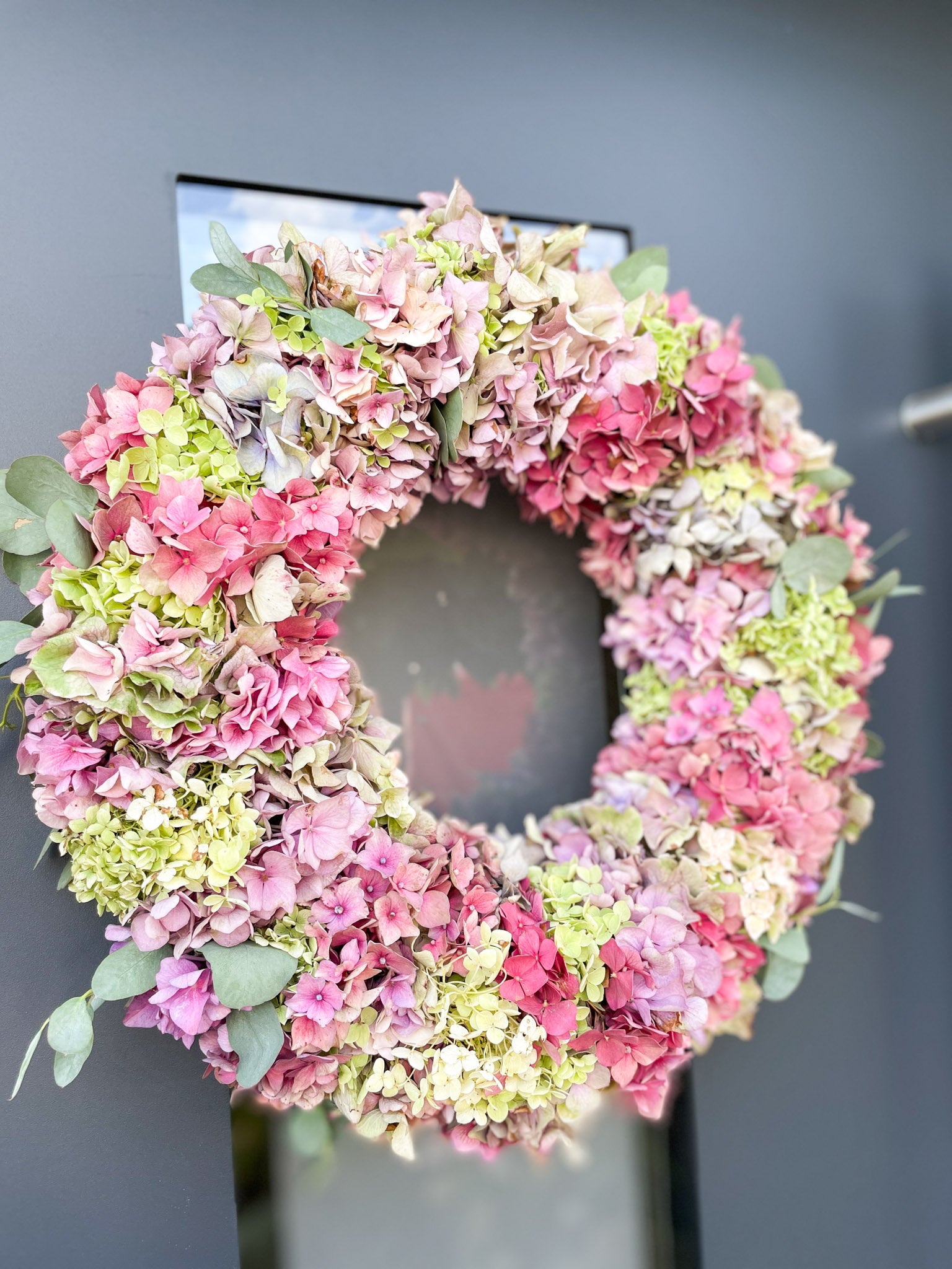 Sommerkranz »Hortensientraum« – Blütenmeer in Harmonie