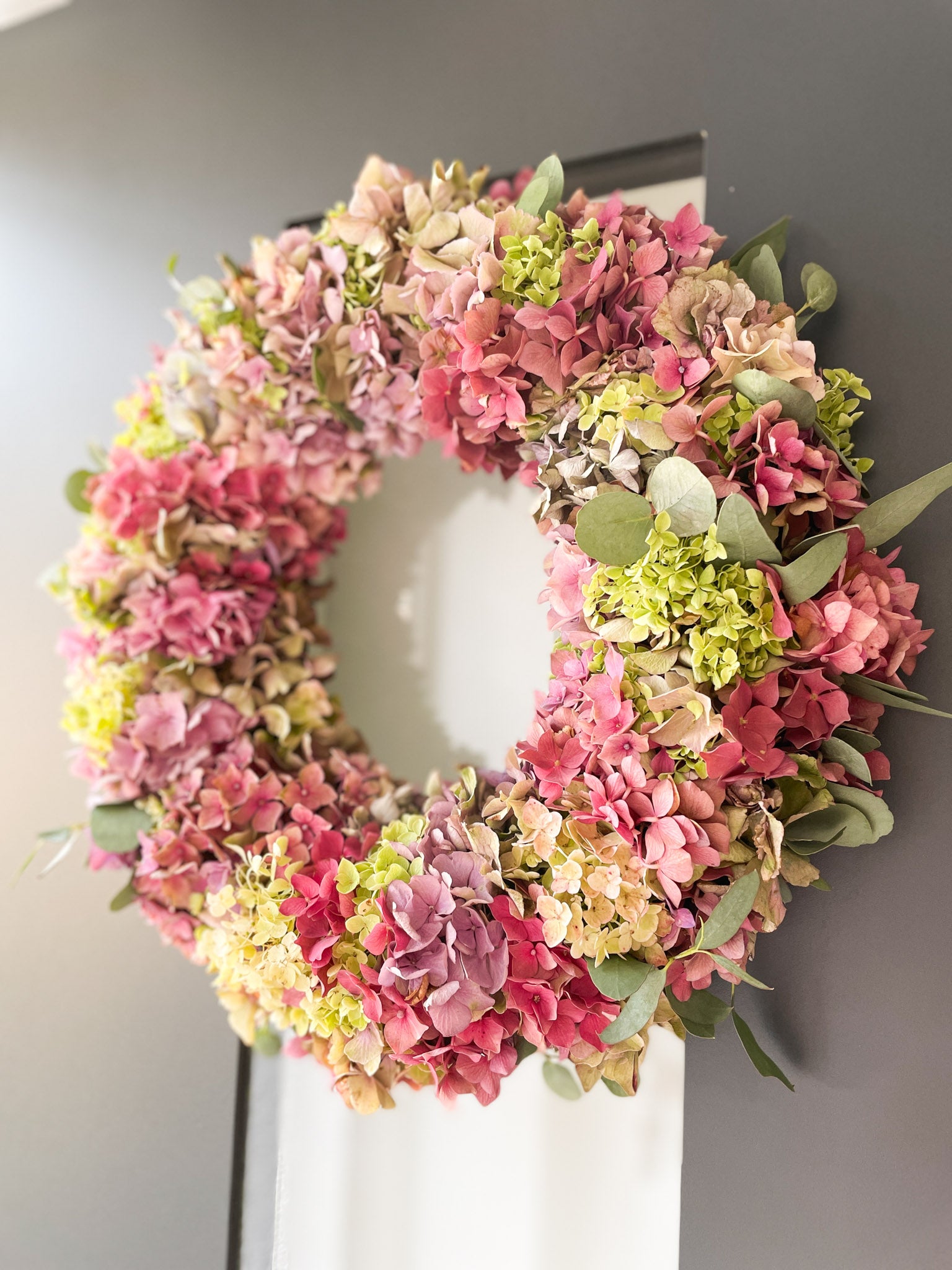 Sommerkranz »Hortensientraum« – Blütenmeer in Harmonie