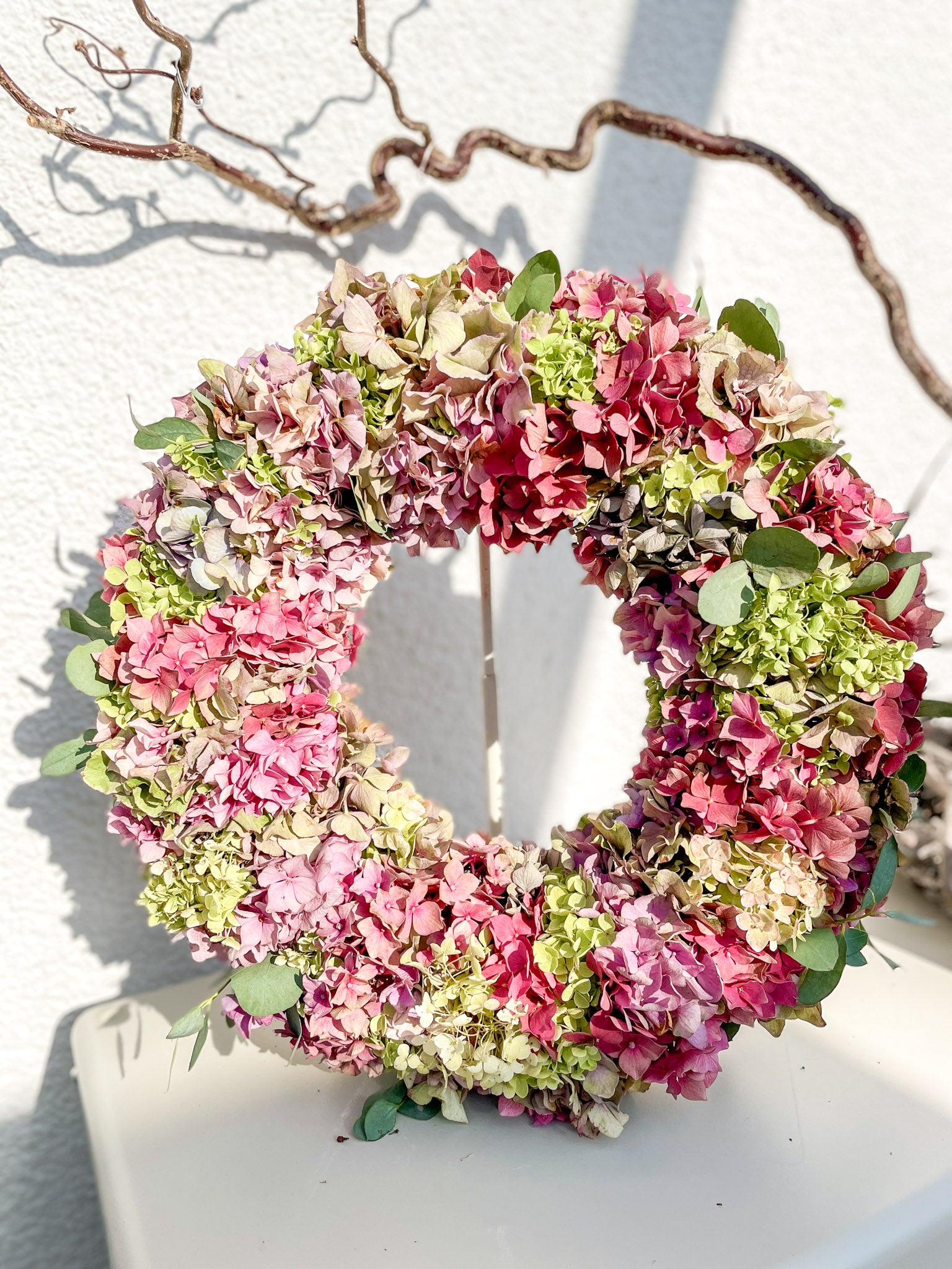 Sommerkranz »Hortensientraum« – Blütenmeer in Harmonie