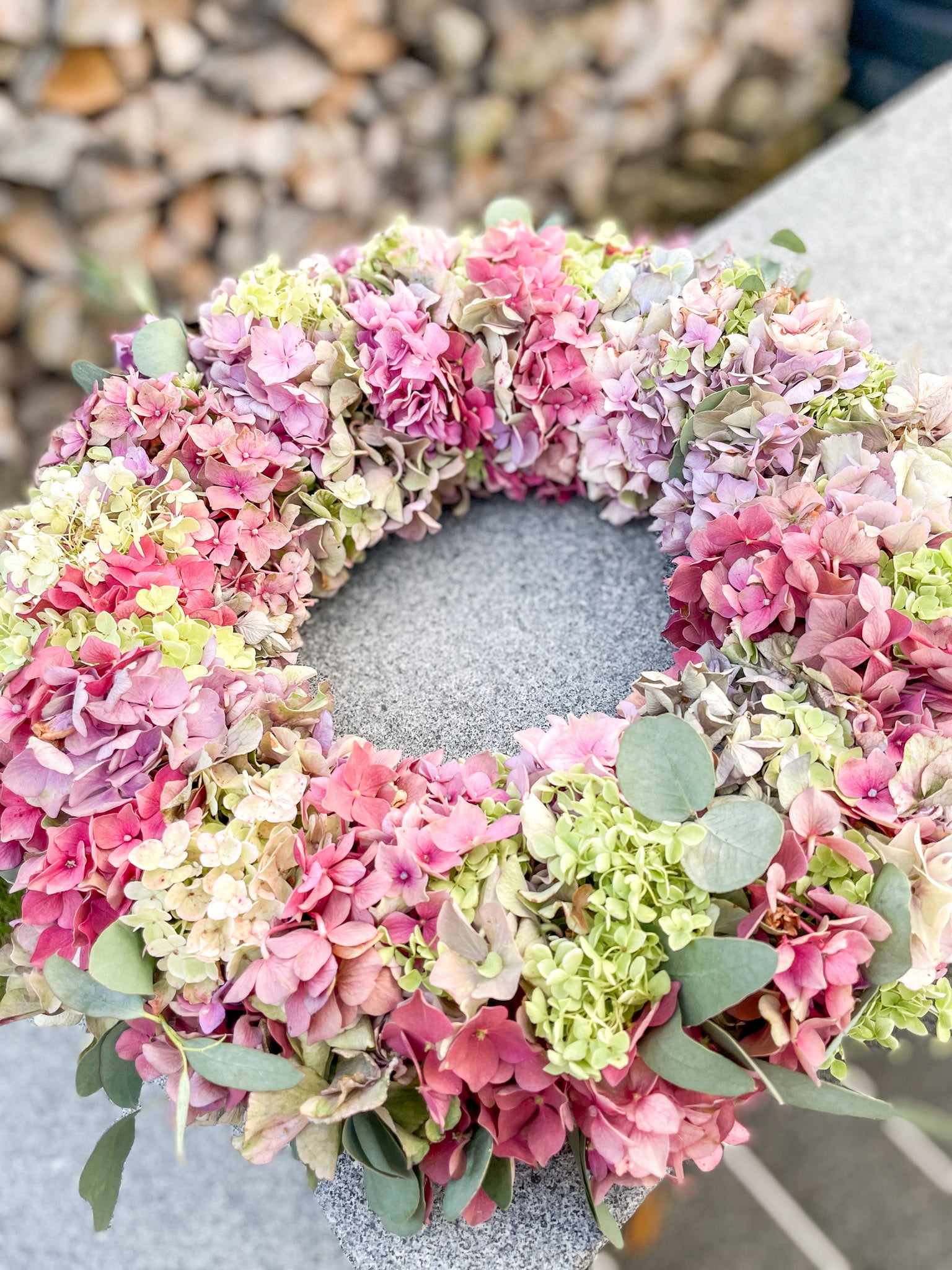 Sommerkranz »Hortensientraum« – Blütenmeer in Harmonie
