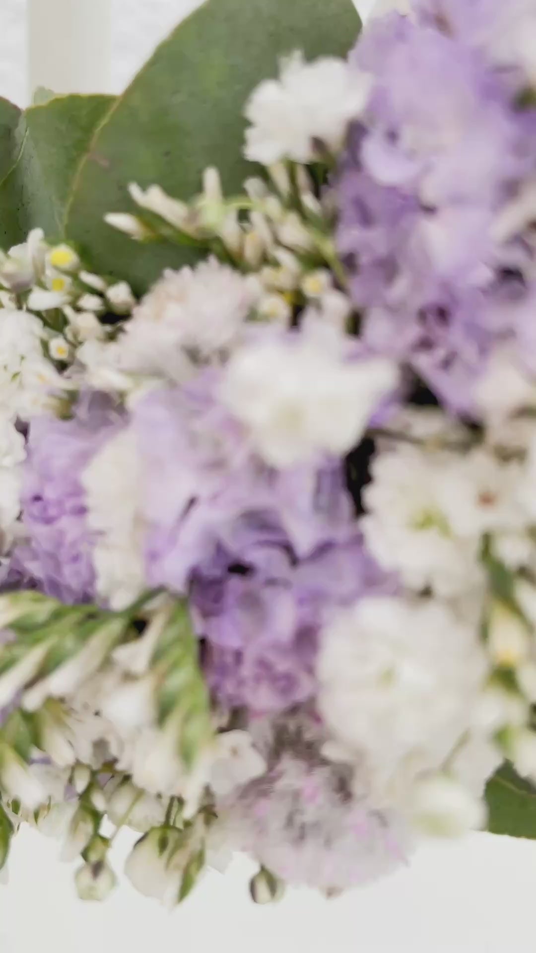 »1/2 Loop Lila« – FlowerLoop mit zarten Lilatönen